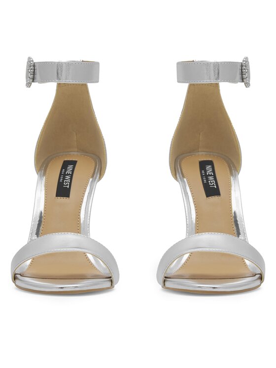 Nine West Nine West Sandały WFA2646-1 Srebrny