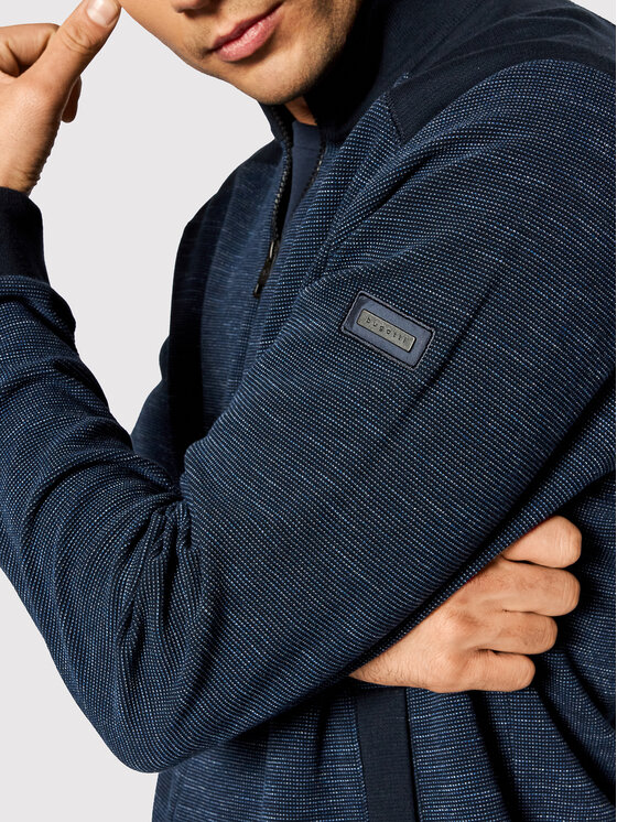 Felpa 8750 85075 Blu scuro Regular Fit