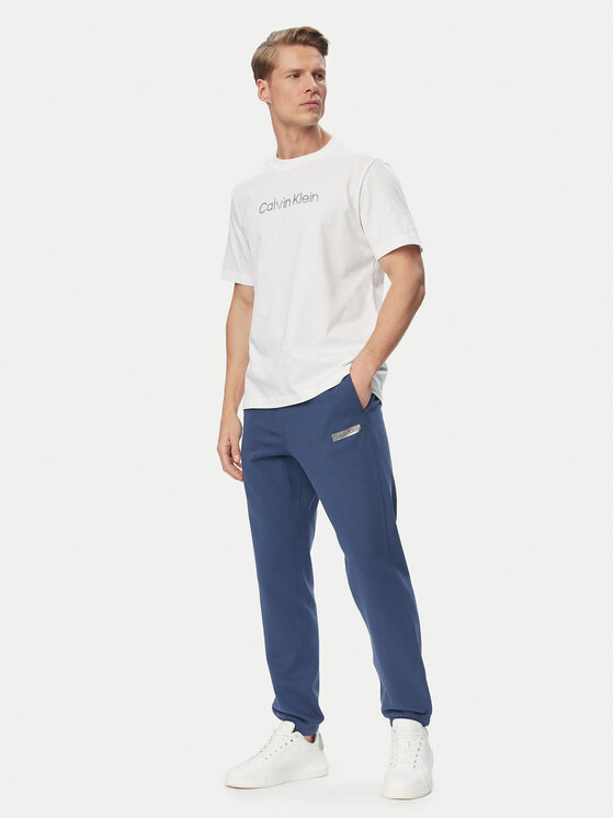 Calvin Klein Calvin Klein Donji dio trenerke LV04LG212G Tamnoplava Regular Fit