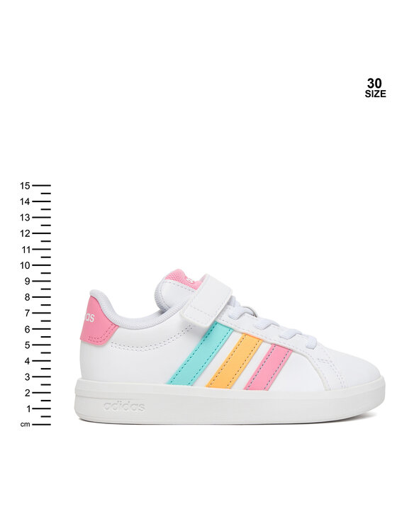 adidas adidas Sneakersy Grand Court 3.0 El C KI6503 Biały