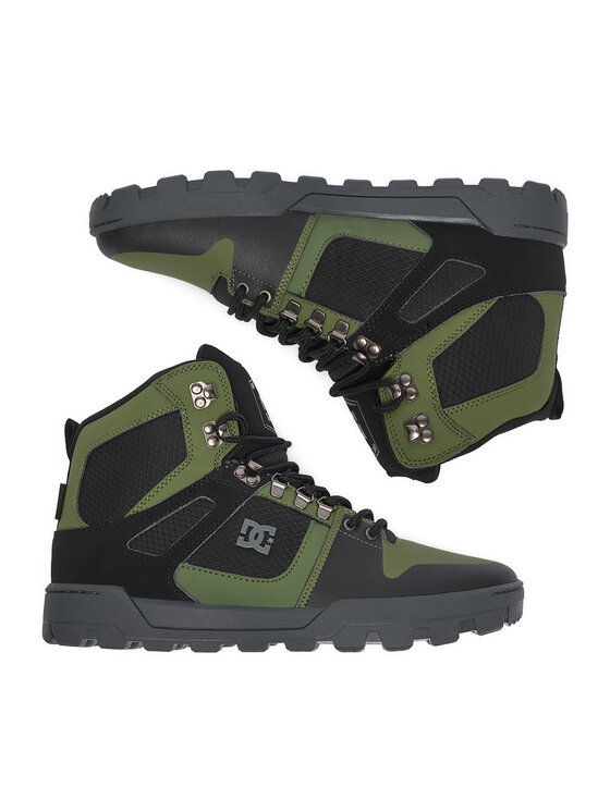 DC Shoes DC Shoes Sneakers EO-PURE HIGH TOP WR BOOT DC01803003 Verde închis