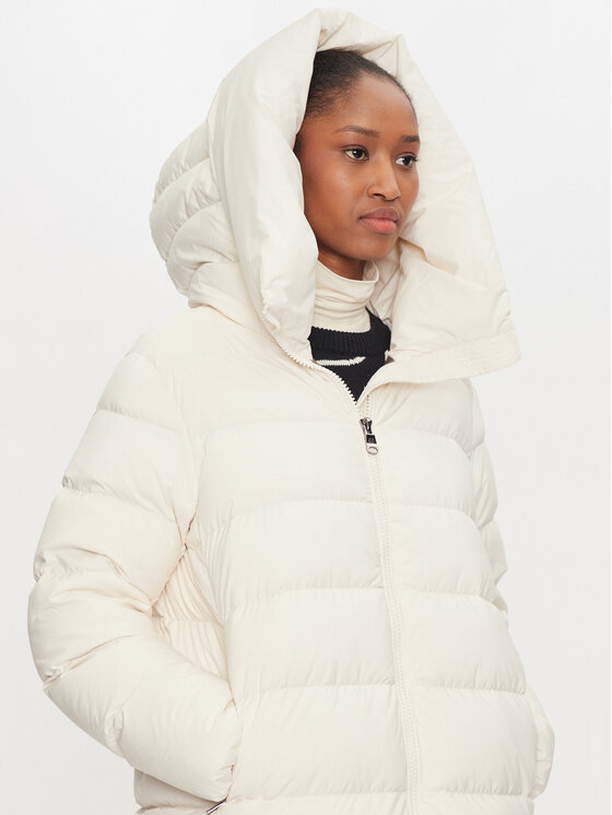 Hetregó Hetregó Daunenjacke Lena 8N697 Écru Regular Fit