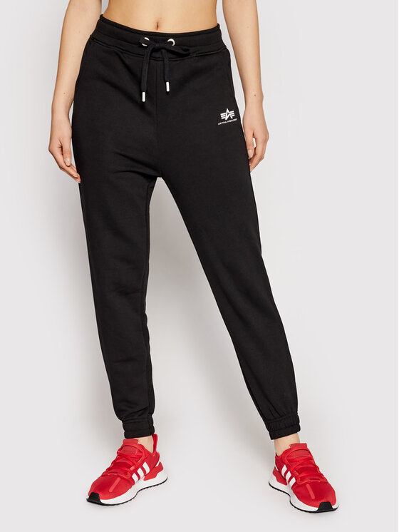 Alpha Industries Alpha Industries Teplákové kalhoty Basic 116051 Černá Regular Fit