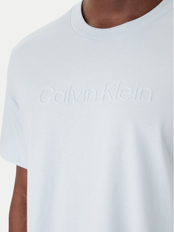 Calvin Klein Calvin Klein Marškinėliai LV04LF811G Šviesiai mėlyna Regular Fit