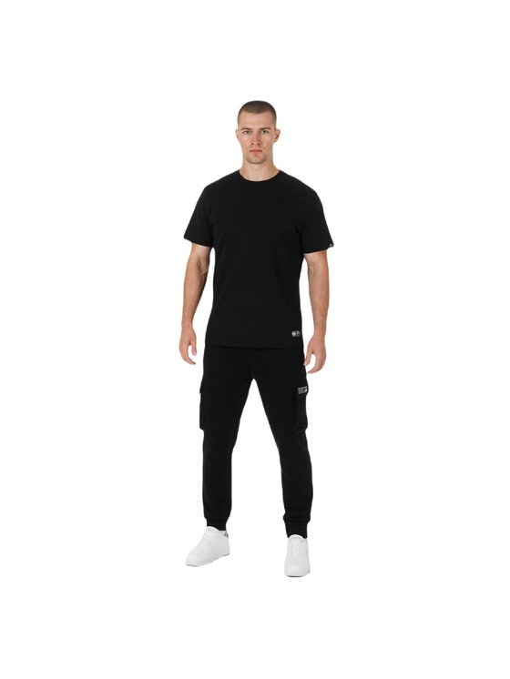 PITBULL PITBULL Spodnie dresowe Spodnie Czarny Regular Fit