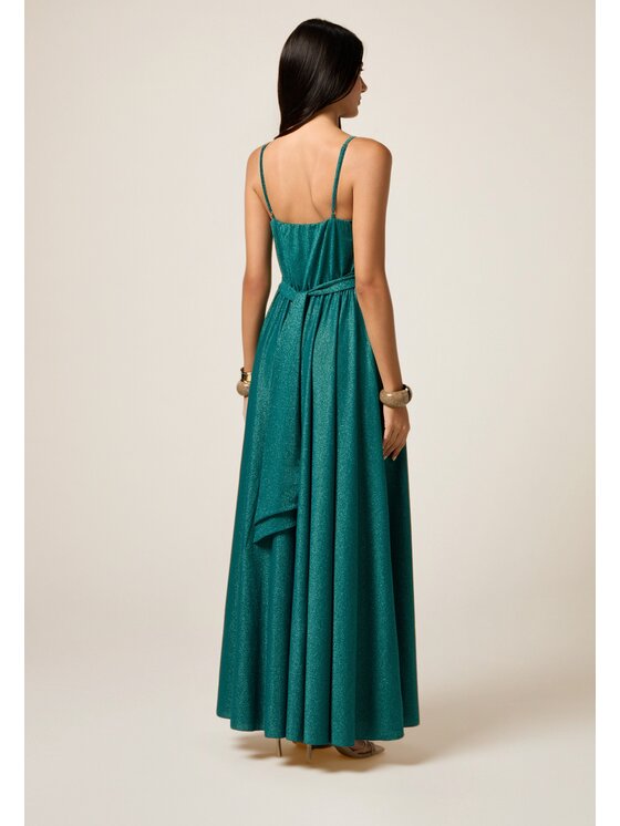 Oltre Oltre Abito da sera 7632J000838N025 Turchese A-Line Fit