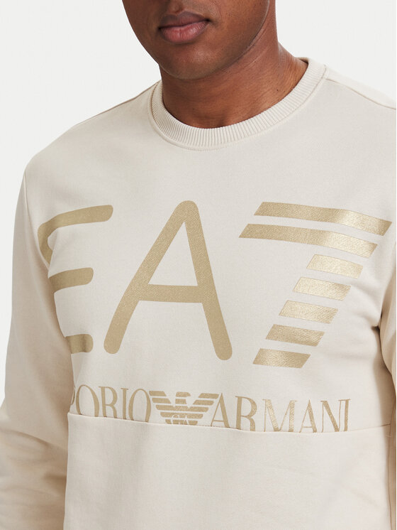 EA7 Emporio Armani EA7 Emporio Armani Sweatshirt 7M002201 AF27189 U1079 Beige Regular Fit