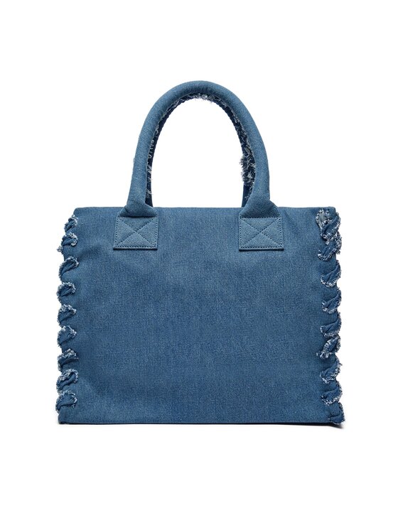 PINKO Pinko Geantă Beach Shopping PE 24 PLTT 100782 A1WT Bleumarin