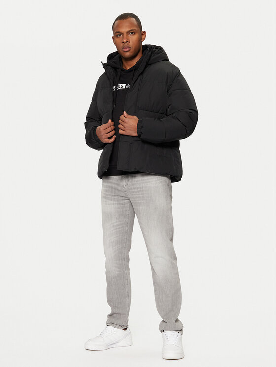 Jack&Jones Jack&Jones Žieminė striukė Bradley 12256974 Juoda Regular Fit