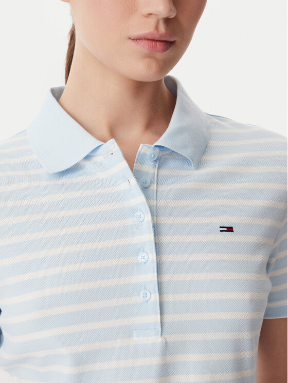 Tommy Jeans Tommy Jeans Polo Essential DW0DW22820 Svijetlo plava Regular Fit
