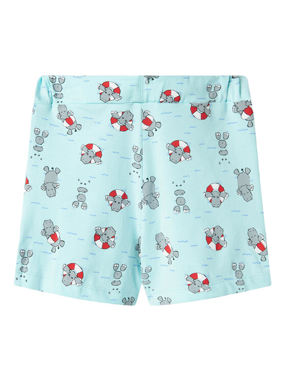 NAME IT NAME IT T-krekla un šortu komplekts Zumus 13241038 Balts Regular Fit