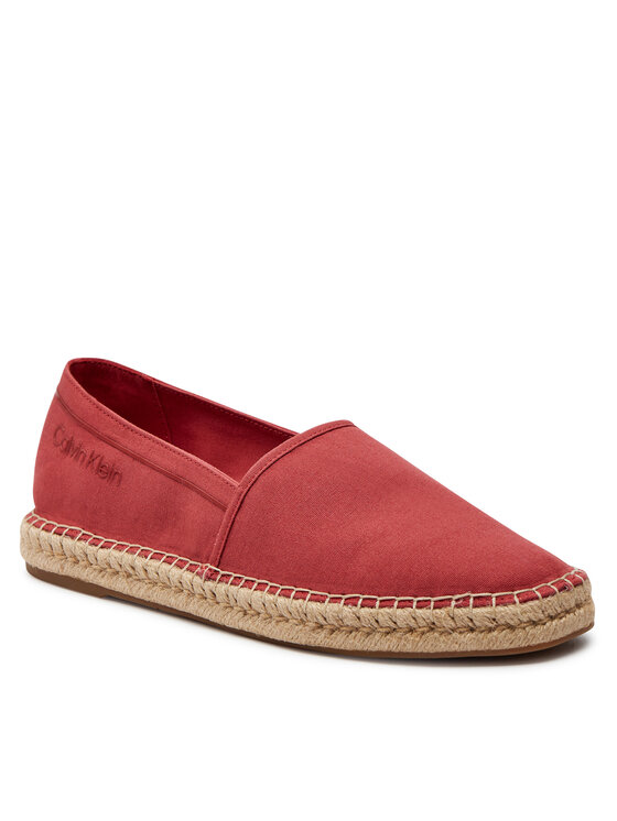 Calvin Klein Calvin Klein Espadrilky Espadrille Cv Ns HM0HM00539 Červená