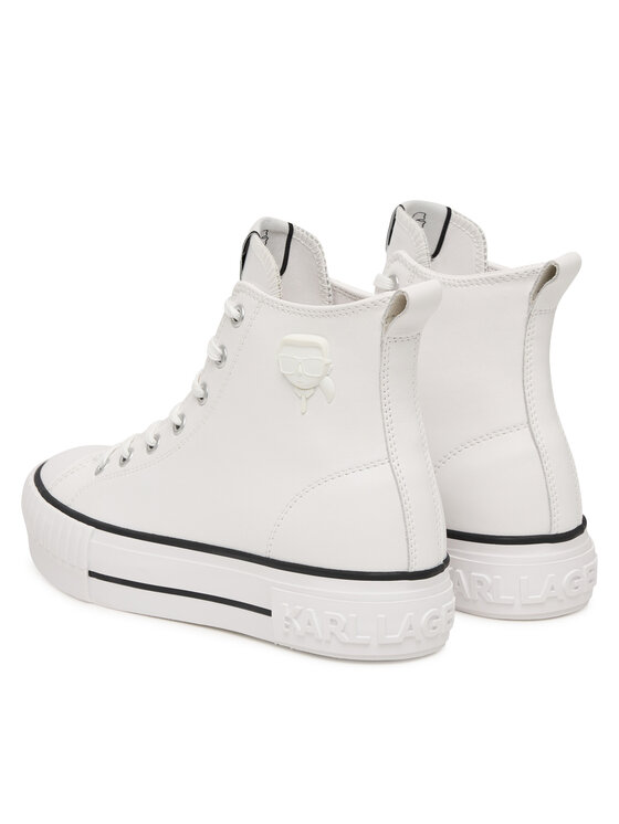 KARL LAGERFELD KARL LAGERFELD Tornacipő Kampus Max KL60456 Fehér