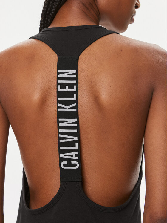 Calvin Klein Swimwear Calvin Klein Swimwear Rochie de plajă KW0KW02480 Negru Regular Fit