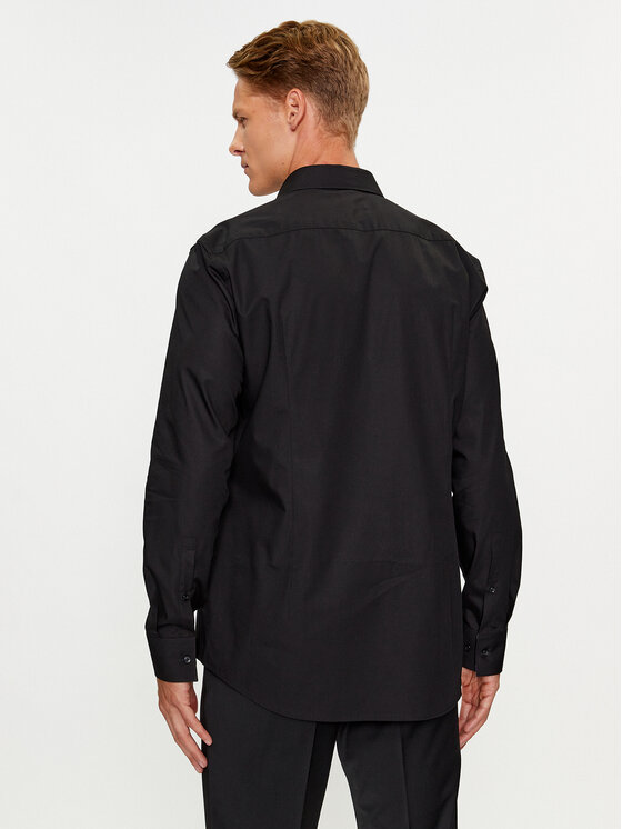 HUGO Hugo Camicia Koey 50494513 Nero Slim Fit