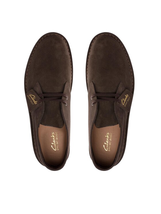Clarks Clarks Kotníková obuv Desert Bt Evo Dark Hnědá