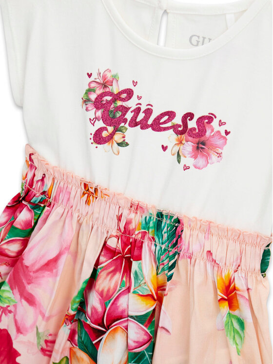 Guess Guess Sukienka codzienna A6GK03 K6YW0 Kolorowy Regular Fit