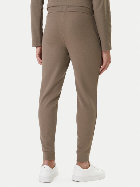 BOSS BOSS Sportinės kelnės Waffle 50535878 Ruda Regular Fit
