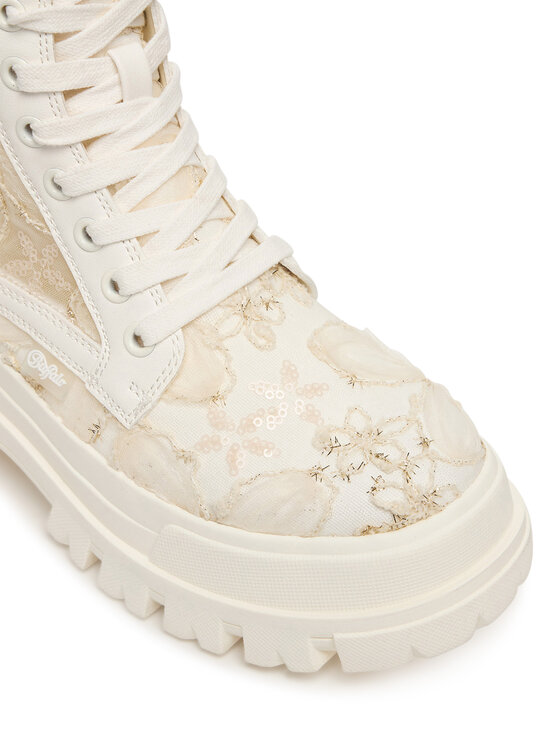 Buffalo Buffalo Pohodni čevlji 1622695 Bela