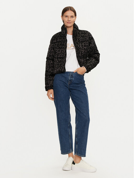 EA7 Emporio Armani EA7 Emporio Armani Zimska jakna 7W000009 AF10265 UC001 Črna Regular Fit