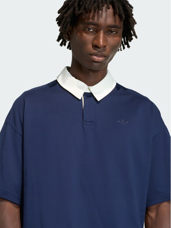 adidas adidas Polo 159054 Niebieski jasny Loose Fit