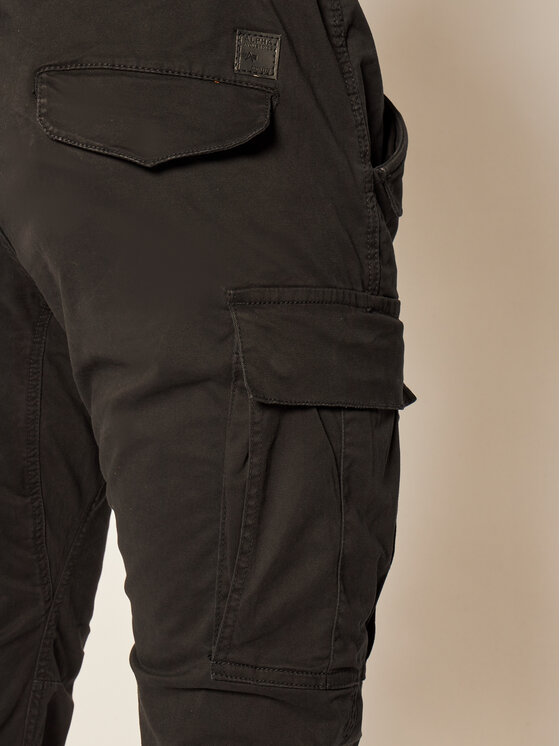 Alpha Industries Alpha Industries Joggers Airman 188201 Noir Tapered Fit