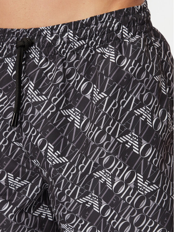 Emporio Armani Emporio Armani Plavecké šortky EM000688 AF20442 FC026 Čierna Regular Fit