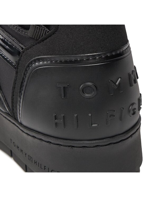 Tommy Hilfiger Tommy Hilfiger Μπότες Χιονιού Patent Snowboot FW0FW07852 Μαύρο