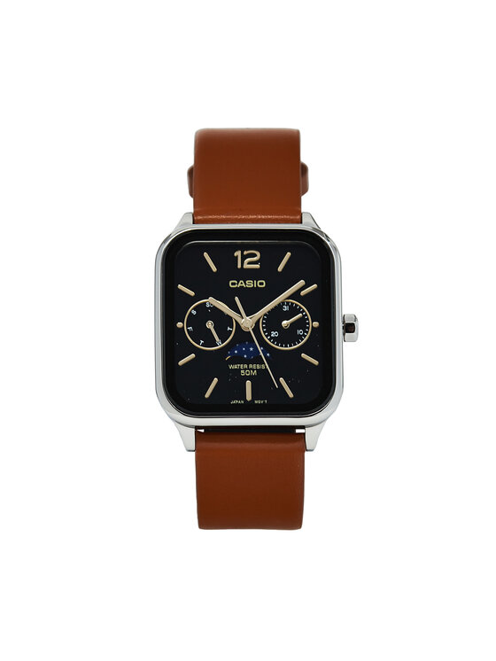 Casio Zegarek MTP-M305L-1AVER Brązowy | Modivo.pl