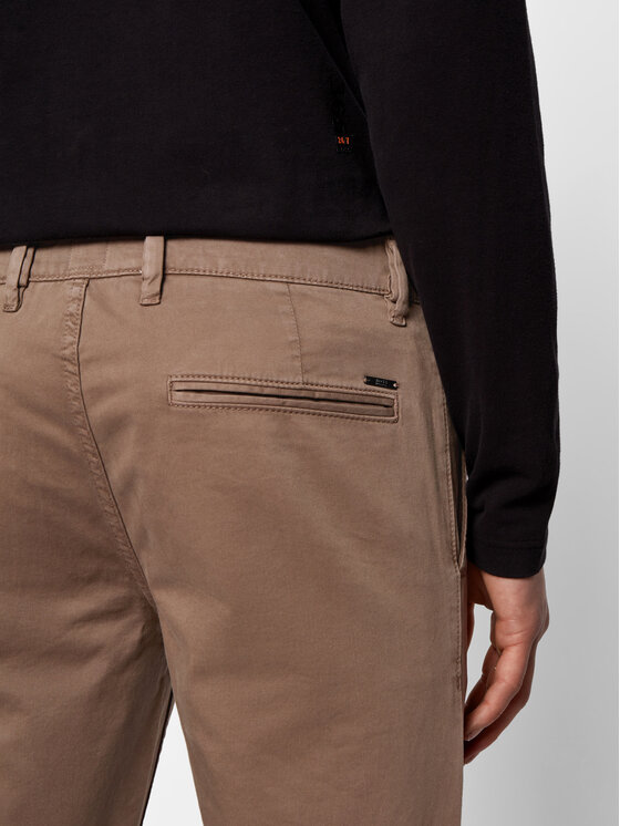 Boss Pantaloni chino Schino 50379152 Marrone Slim Fit Modivo