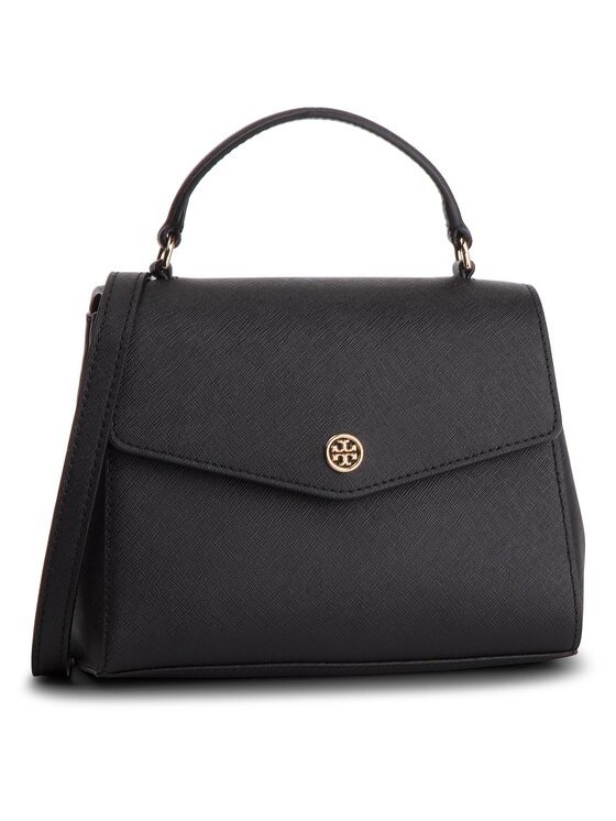 Tory Burch Torebka Robinson Small TopHandle Satchel 49686 Czarny