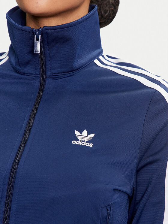 adidas adidas Majica dugih rukava adicolor Classics Firebird IY2191 Tamnoplava Regular Fit