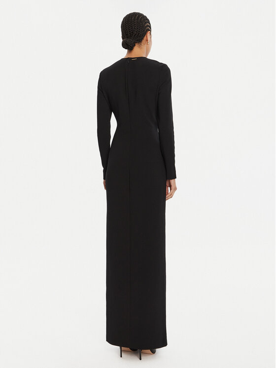 Just Cavalli Just Cavalli Õhtune kleit 79PAO919 N0587 Must Regular Fit