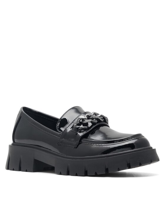 DeeZee DeeZee Loafersy CS5907-07 Czarny