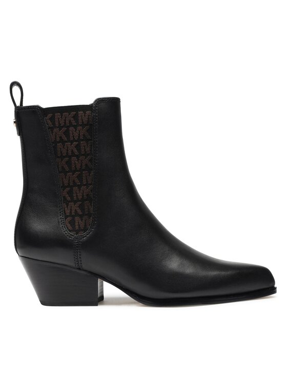 MICHAEL Michael Kors MICHAEL Michael Kors Členková obuv Kinlee Bootie 40F3KNME6L Čierna