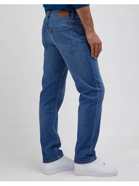 Lee Lee Jeansy Brooklyn Niebieski Regular Fit