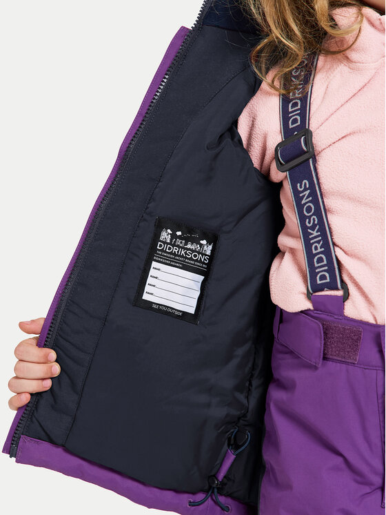 Didriksons Didriksons Зимно яке Neptun 505472 Виолетов Regular Fit