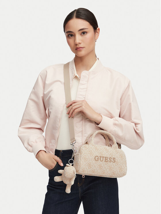 Guess Geantă V6YZ05 K4470 Crem