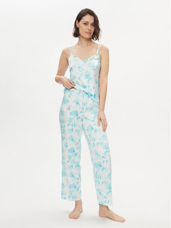 Lauren Ralph Lauren Pyžamo ILN72318 Modrá Regular Fit