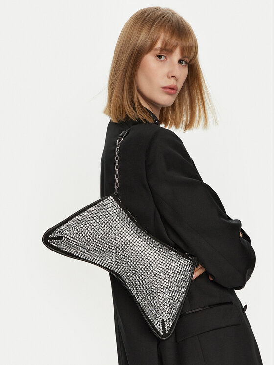 KARL LAGERFELD KARL LAGERFELD Ročna torba 246W3026 Srebrna