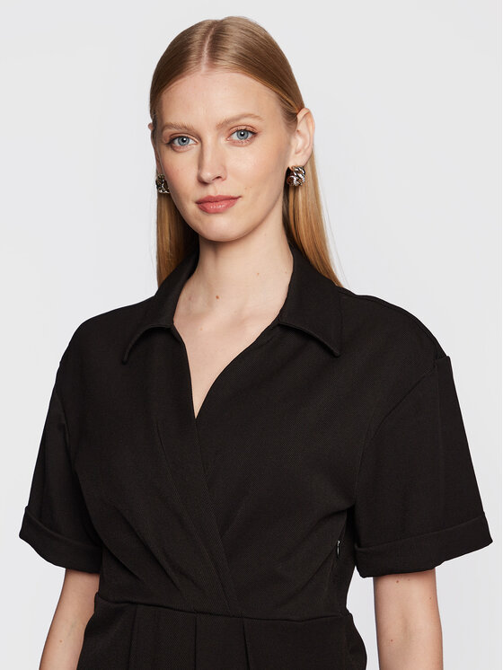 Moss Copenhagen Moss Copenhagen Haljina za svaki dan Lagina Tekla 17114 Crna Regular Fit