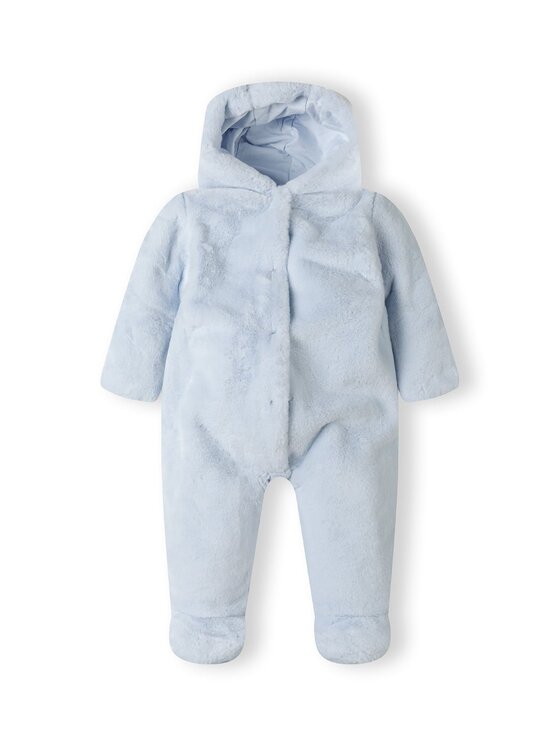 MINOTI MINOTI Kombinezon zimowy 21babyfur3 Niebieski Regular Fit