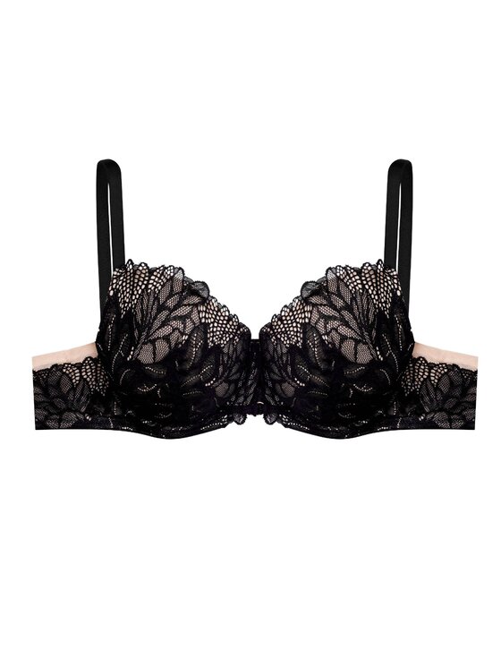 Esotiq Esotiq Biustonosz push-up 40160 Czarny