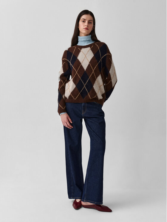 TATUUM TATUUM Sweter LOREMA Kolorowy Classic Fit