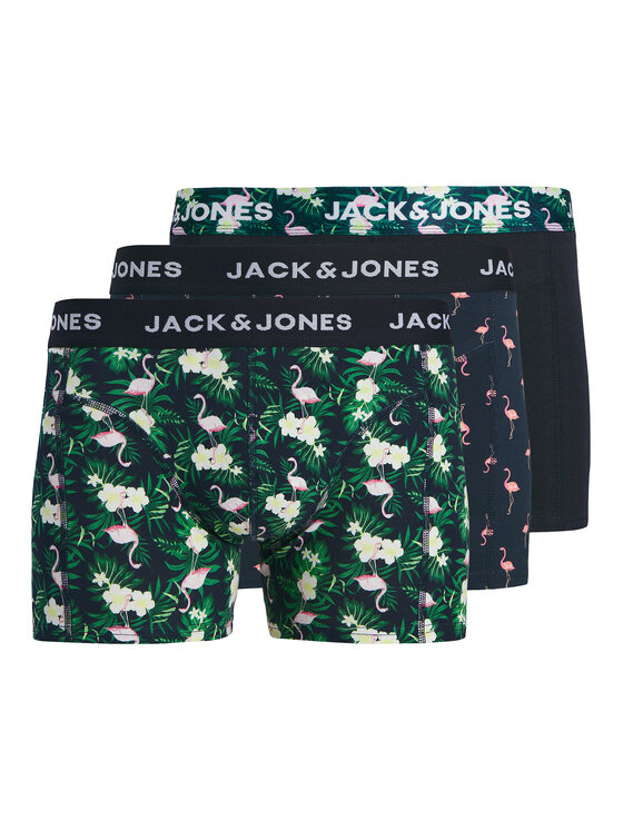 Jack & Jones Jack & Jones Boxer szett Flamingo 12291169 Fekete