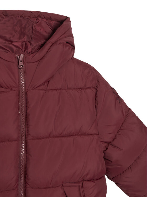United Colors Of Benetton United Colors Of Benetton Μπουφάν χειμωνιάτικο 2WU0CN06N Μπορντό Regular Fit