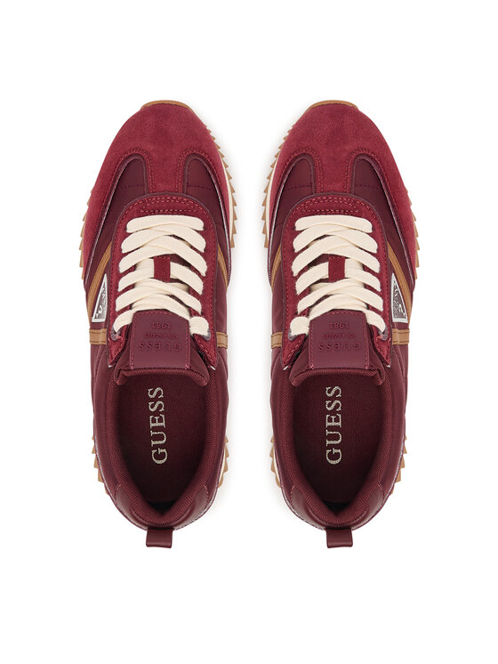 Guess Guess Снікерcи 184488 Бордовий