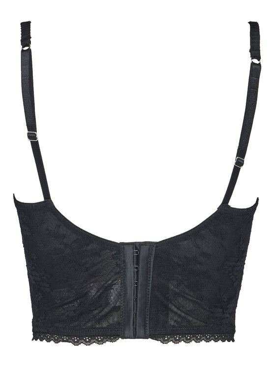 Hunkemöller Hunkemöller Podprsenka s kosticami Darcy 302364 Čierna