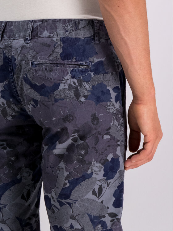 Pepe Jeans Pepe Jeans Stoffshorts PM800741 Grau Slim Fit