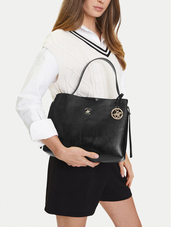 Beverly Hills Polo Club Beverly Hills Polo Club Дамска чанта BHPC-W-04-A23 Черен